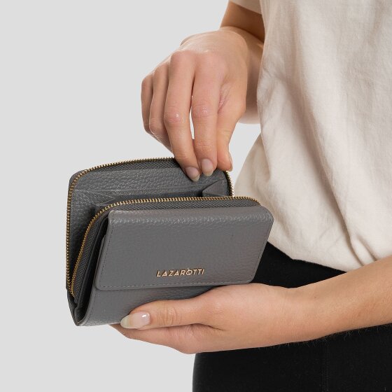 Lazarotti Bologna Leather Geldbörse Leder 12 cm Lazarotti Bologna Leather Geldbörse Leder 12 cm