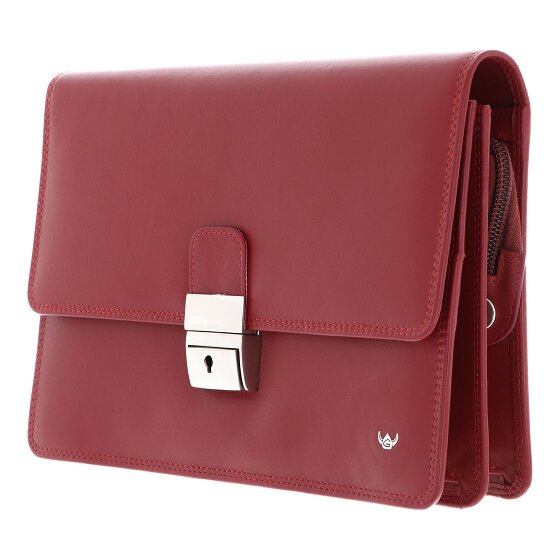 Golden Head Polo Herrentasche Handgelenktasche Leder 23 cm