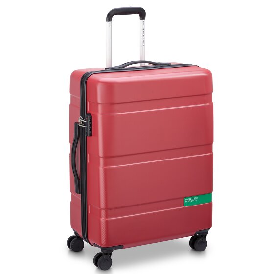 Delsey Paris x United Colors of Benetton Now Hardside 4-Rollen Kofferset 3 tlg. mit Dehnfalte