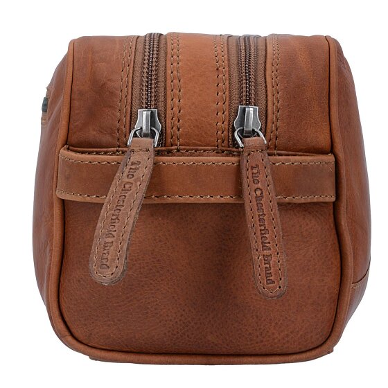 The Chesterfield Brand Wax Pull Up Kulturbeutel Leder 24 cm