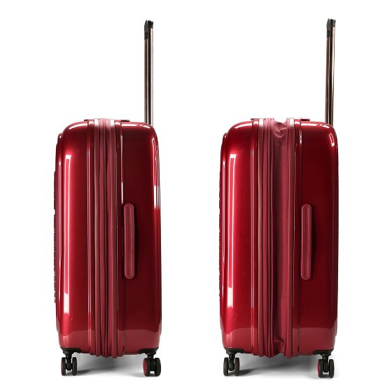 Mandarina Duck Logoduck + Metal 4 Rollen Trolley L 75 cm mit Dehnfalte