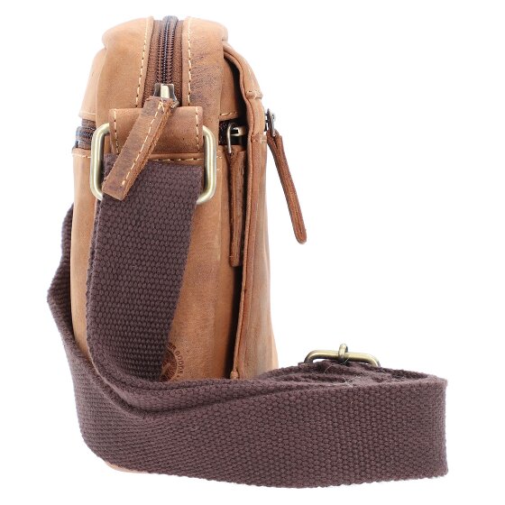Greenburry Vintage Travel 2 Umhängetasche Leder 15 cm