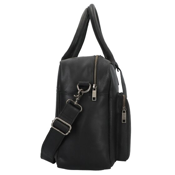 Burkely Vintage Mitch Aktentasche Leder 39 cm Laptopfach
