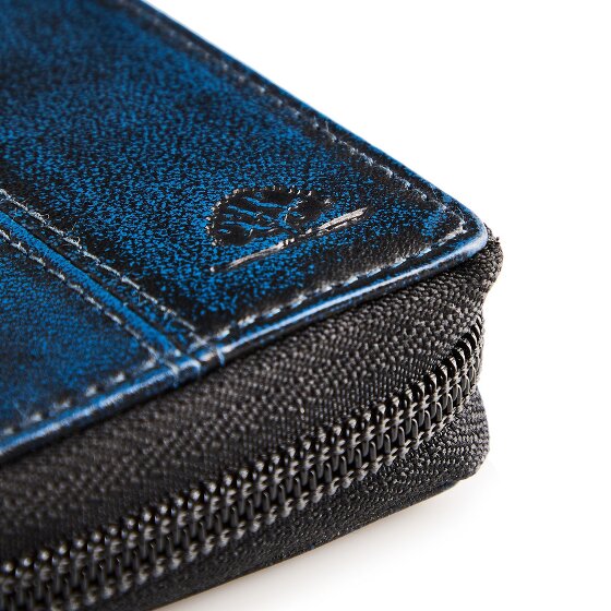 Greenburry Destressed Geldbörse RFID Schutz Leder 10.5 cm