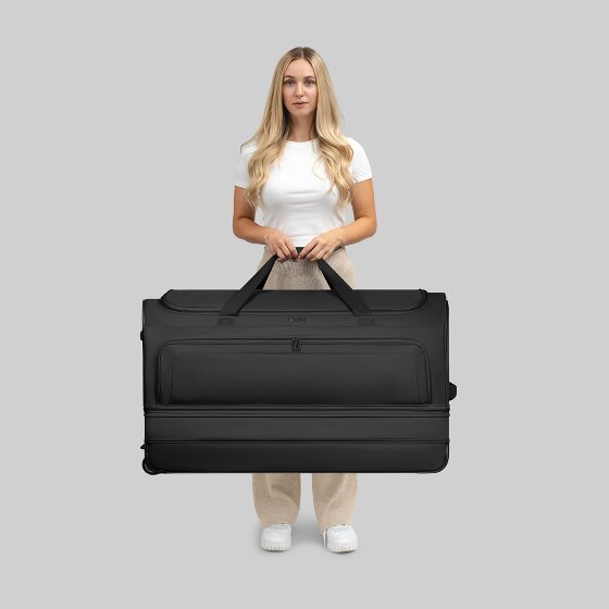 Redolz Duffle Essentials 2-Rollen Reisetasche 90 cm XXL mit Dehnfalte Sondergröße