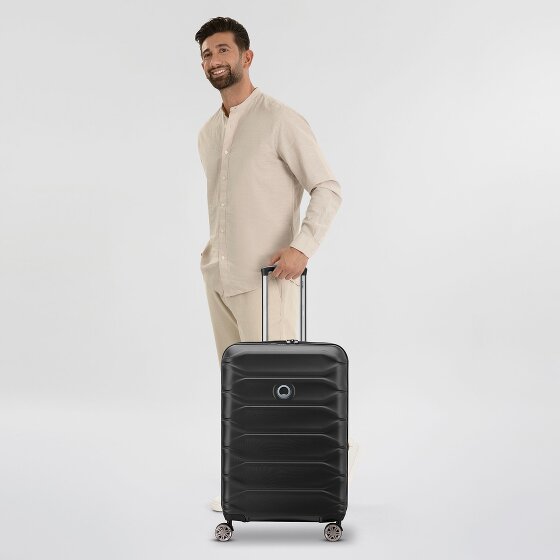 Delsey Paris Meteor 4 Rollen Trolley 68 cm mit Dehnfalte
