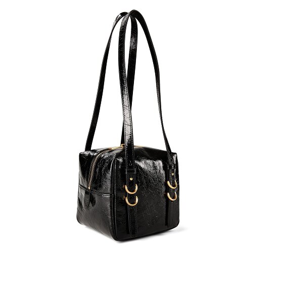 PINKO Cubic Mini Bag Schultertasche Leder 16 cm