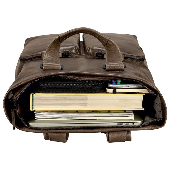 Leonhard Heyden Porto Business-Rucksack Leder 40 cm