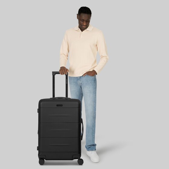 Police London 4 Rollen Trolley 64 cm mit Dehnfalte