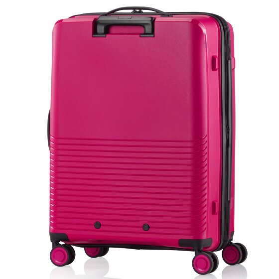 Pack Easy Jet 4 Rollen Trolley 64 cm mit Dehnfalte Pack Easy Jet 4 Rollen Trolley 64 cm mit Dehnfalte