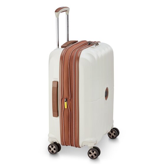 Delsey Paris Carrousel 2 4 Rollen Kabinentrolley 55 cm mit Dehnfalte