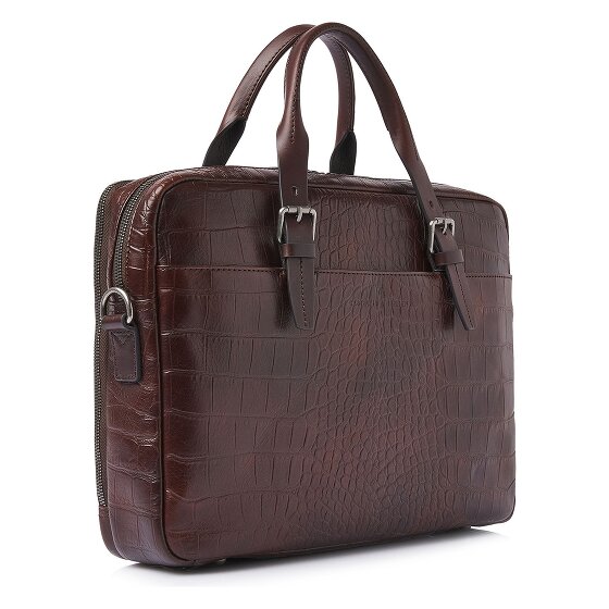Castelijn & Beerens Jules Aktentasche RFID Schutz Leder 30 cm Laptopfach