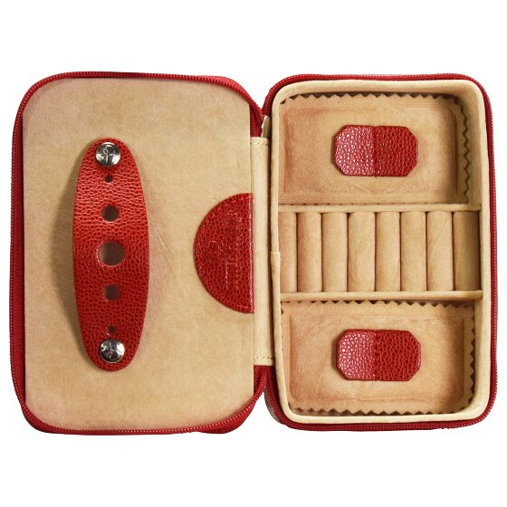 Windrose Beluga Schmuckbox 14,5 cm Leder Windrose Beluga Schmuckbox 14,5 cm Leder