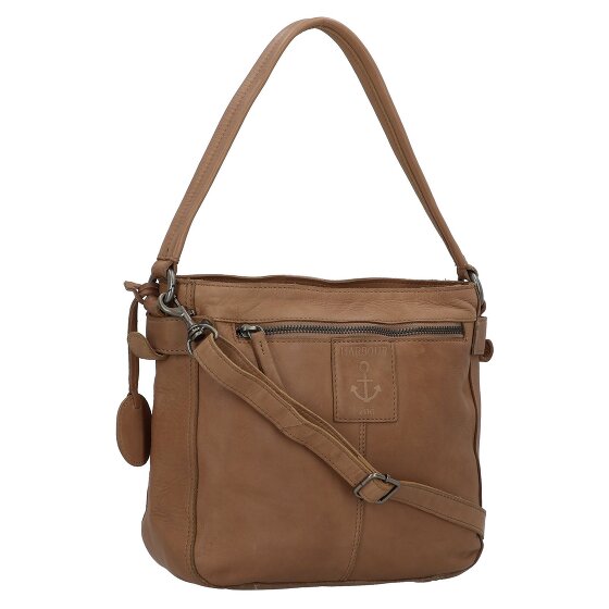 Harbour 2nd Soft Weaving Schultertasche Leder 24 cm