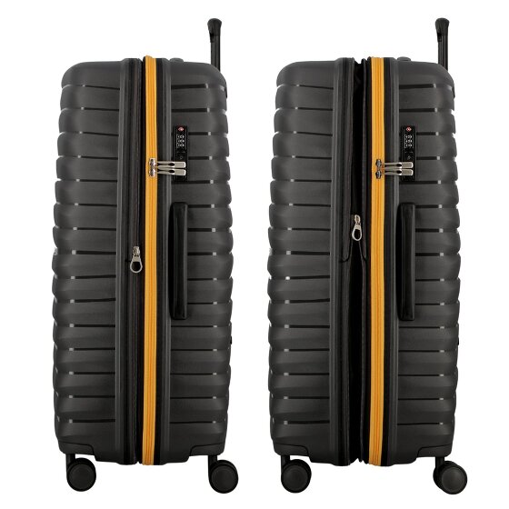 Jump Xwave 4 Rollen Trolley 76 cm mit Dehnfalte Jump Xwave 4 Rollen Trolley 76 cm mit Dehnfalte