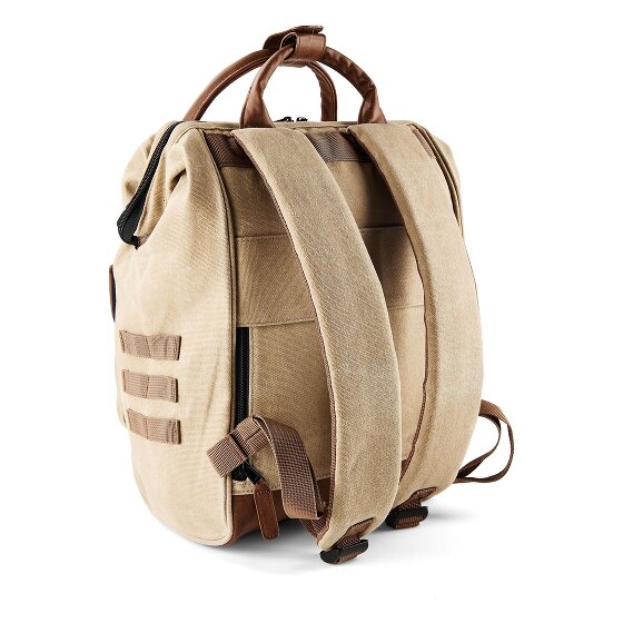 Cabaia Adventurer Waxed Cotton medium Daypack 41 cm Laptopfach