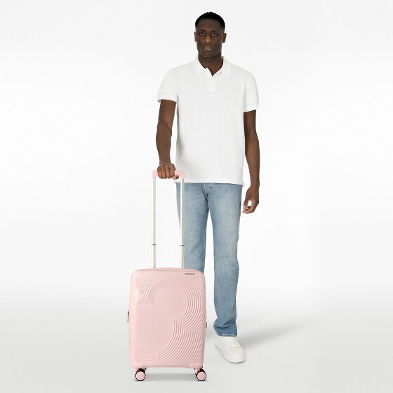 American Tourister Mickey Magic 4 Rollen Kabinentrolley 55 cm mit Dehnfalte