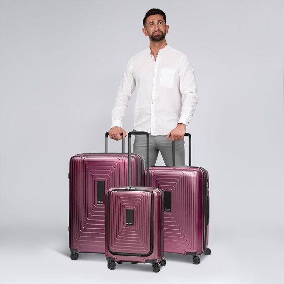 Redolz Essentials 14 4 Rollen Kofferset 3-teilig mit Dehnfalte