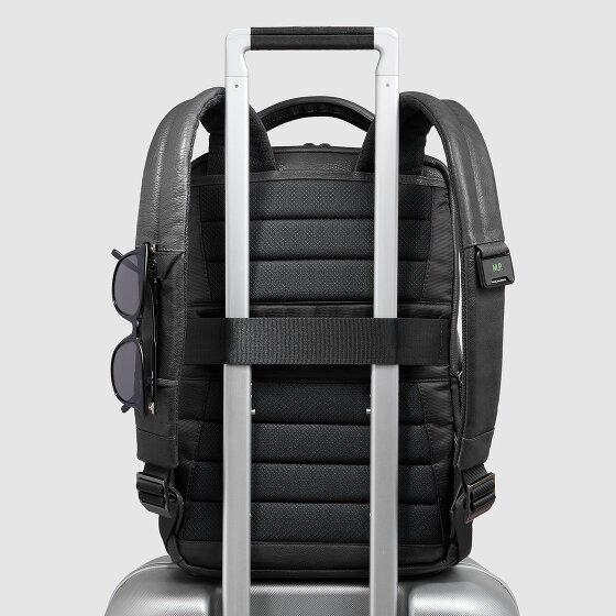 Piquadro Cronus Business-Rucksack Leder 39 cm Laptopfach