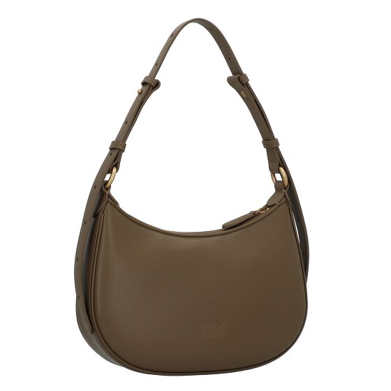 PINKO Half Moon Schultertasche Leder 26 cm