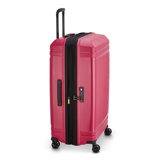 Delsey Paris Lutece Se 4 Rollen Trolley 79 cm mit Dehnfalte