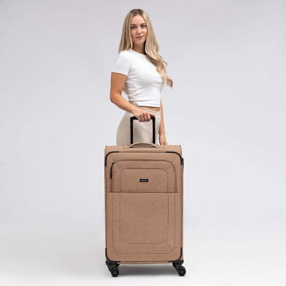Redolz Essentials 12 LARGE 4 Rollen Trolley 79 cm mit Dehnfalte