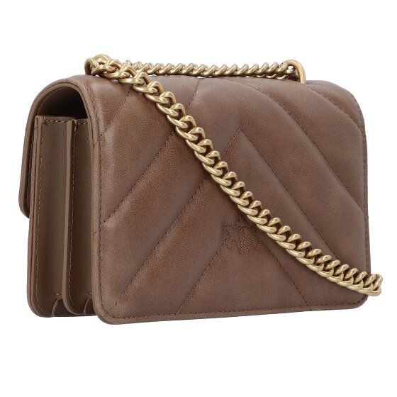 PINKO Love One Umhängetasche Leder 21 cm