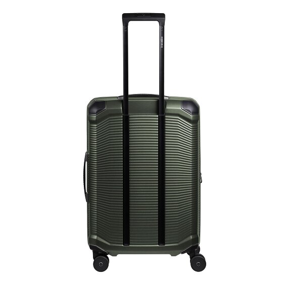 Travelite Millennium 4 Rollen Kofferset 3-teilig mit Dehnfalte