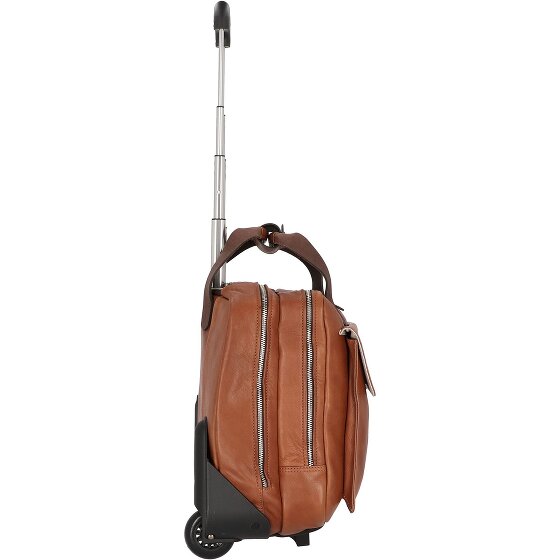 Harold's Ivy Lane 2 Rollen Businesstrolley Leder 36 cm Laptopfach