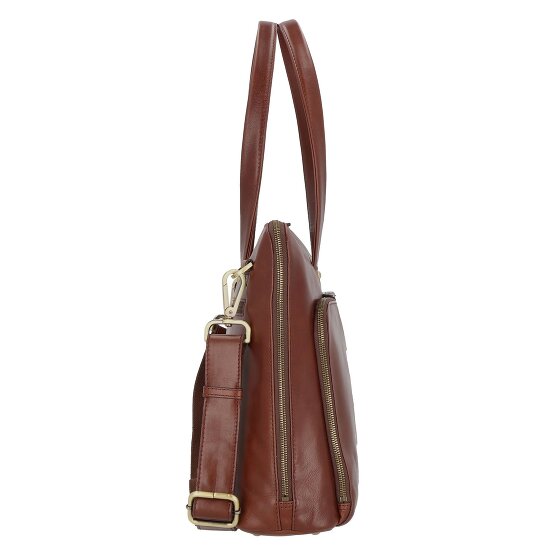 Leonhard Heyden Cambridge Schultertasche Leder 41 cm Laptopfach