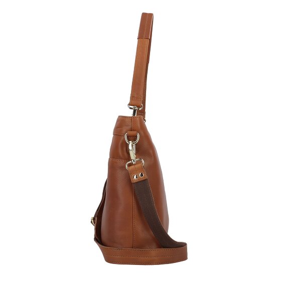 Plevier Structure Millau Schultertasche Leder 43 cm Laptopfach