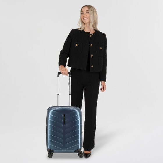 Samsonite Attrix 4 Rollen Kabinentrolley 55 cm mit Dehnfalte