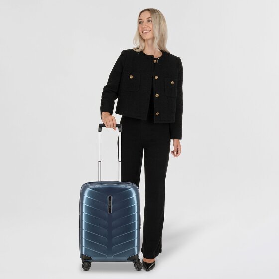 Samsonite Attrix 4 Rollen Kabinentrolley 55 cm mit Dehnfalte
