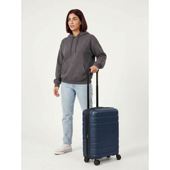 Redolz Essentials 11 4 Rollen Kabinentrolley 55 cm mit Dehnfalte