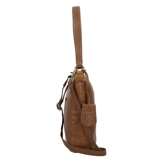 Burkely Natural Norah Schultertasche Leder 32 cm