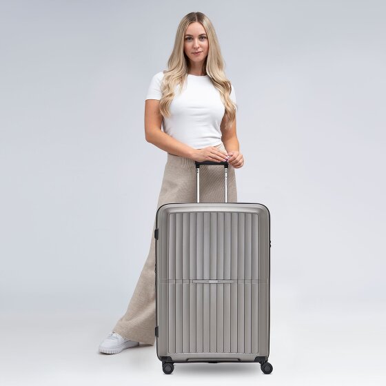 Pactastic Collection 01 4 Rollen Trolley L 76 cm mit Dehnfalte