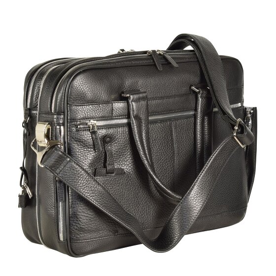 Piquadro Modus Aktentasche Leder 41 cm Laptopfach