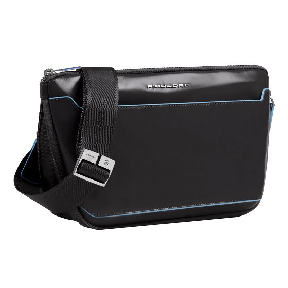 Piquadro Blue Square Umhängetasche Leder 30 cm