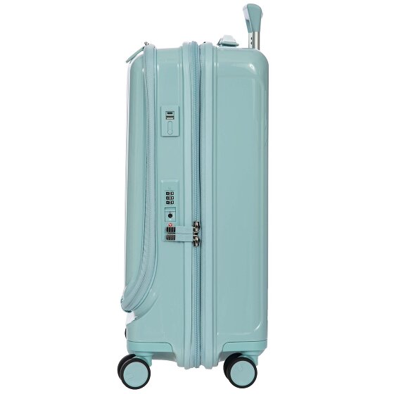 Bric's Positano 4 Rollen Kabinentrolley 55 cm mit Dehnfalte