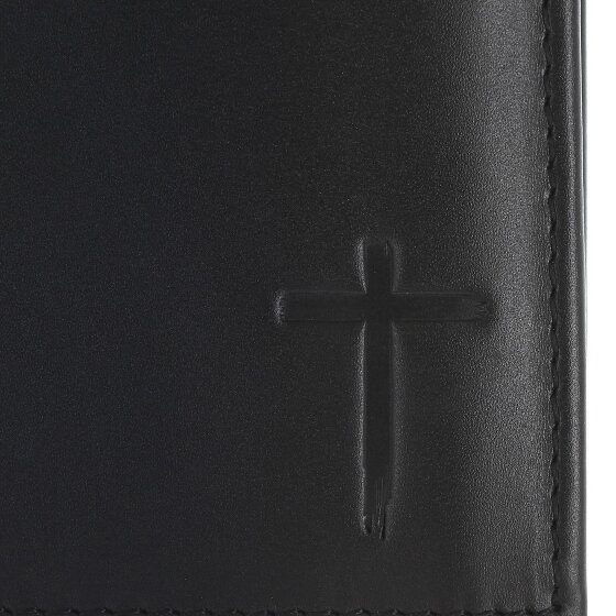 oxmox Leather Geldbörse RFID Schutz Leder 13 cm