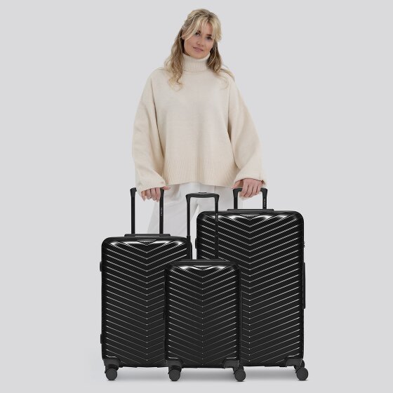 Redolz Essentials 18 4 Rollen Kofferset 3-teilig mit Dehnfalte
