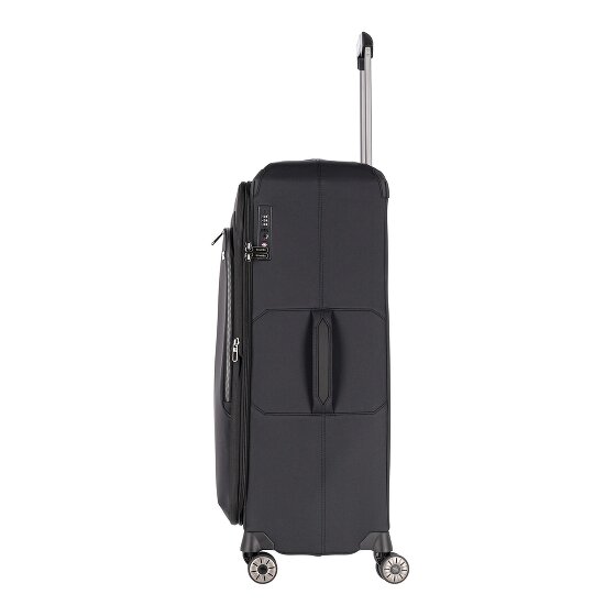 Travelite Priima 4 Rollen Trolley 79 cm mit Dehnfalte