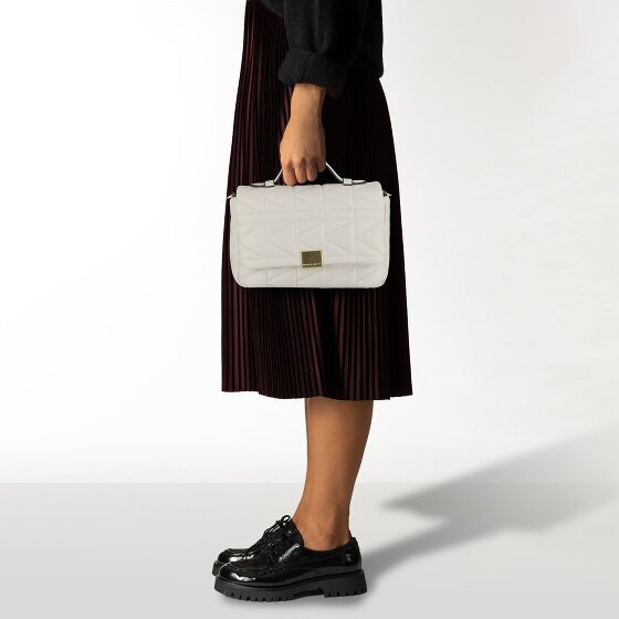 Karl Lagerfeld Kuilt Handtasche Leder 27 cm