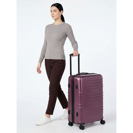 Pack Easy Mena 4 Rollen Trolley 75 cm mit Dehnfalte