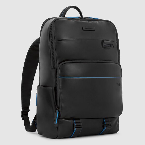 Piquadro B2 Revamp Business-Rucksack RFID Schutz Leder 43 cm Laptopfach