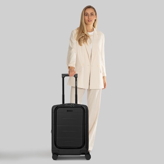 Police 4 Rollen Kabinentrolley 55 cm Laptopfach mit Dehnfalte