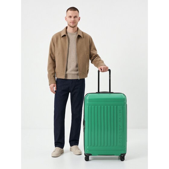 Delsey Paris Lutece Se 4 Rollen Trolley 75 cm mit Dehnfalte