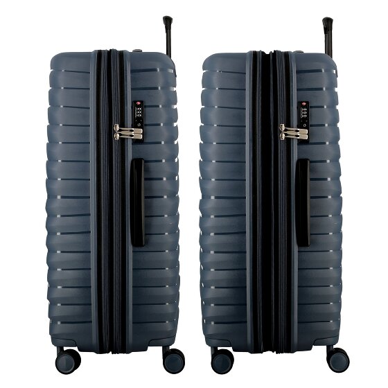 Jump Xwave 4 Rollen Trolley 76 cm mit Dehnfalte Jump Xwave 4 Rollen Trolley 76 cm mit Dehnfalte