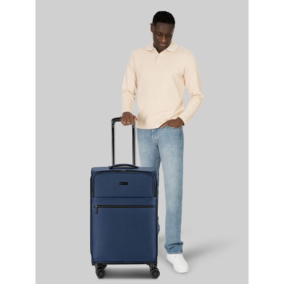 bugatti Valencia Soft 4 Rollen Trolley M 65 cm mit Dehnfalte