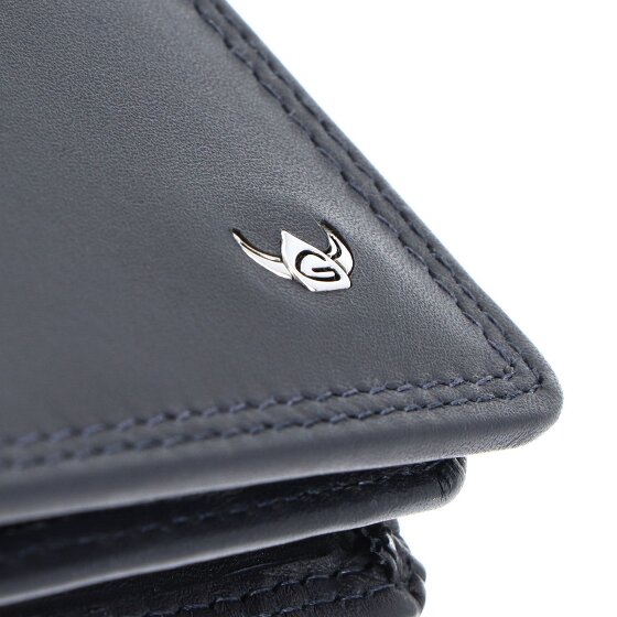 Golden Head Polo Geldbörse RFID Schutz Leder 8.5 cm